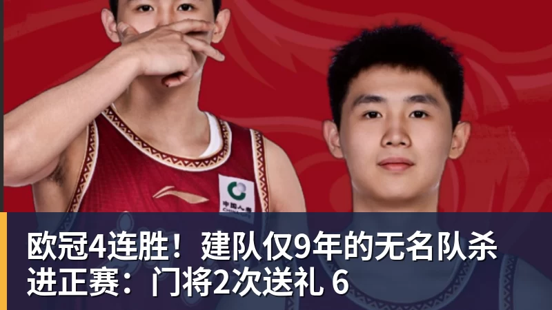 欧冠4连胜！建队仅9年的无名队杀进正赛：门将2次送礼 6